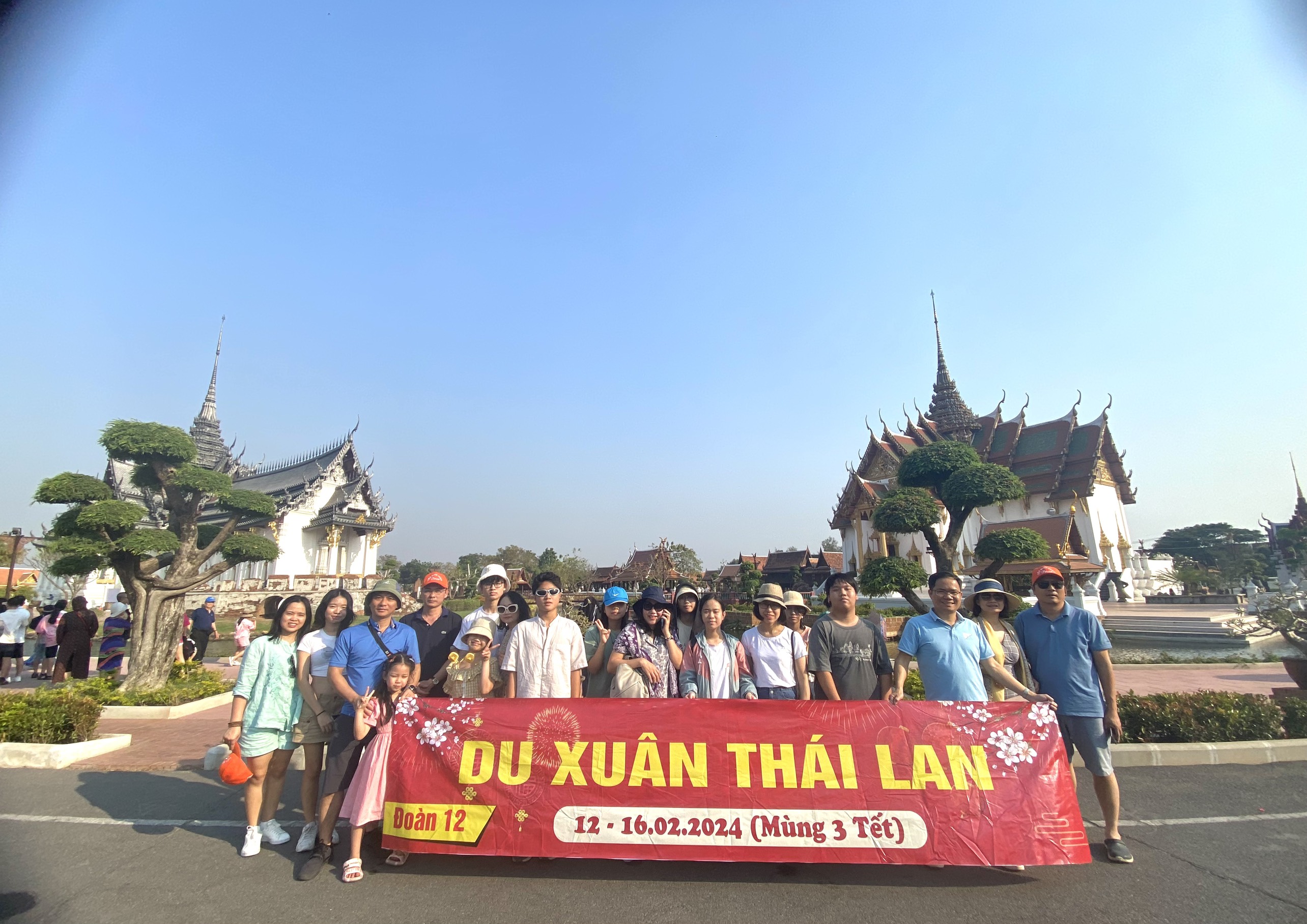 Ảnh Đoàn Thái Lan BangKok - Pattaya